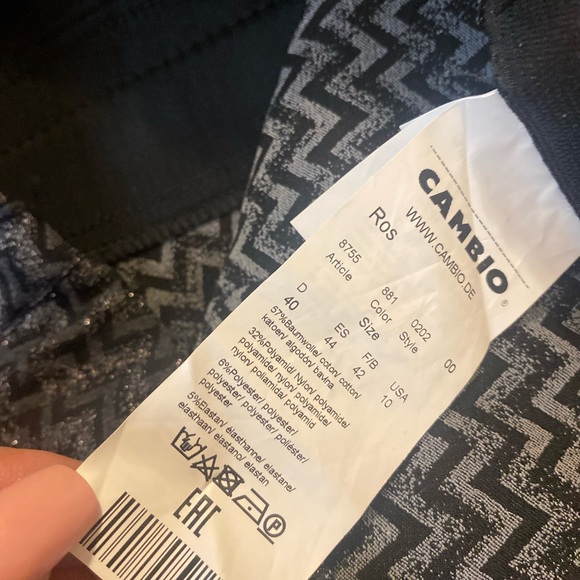NWT  cambio pants - Picture 14 of 16